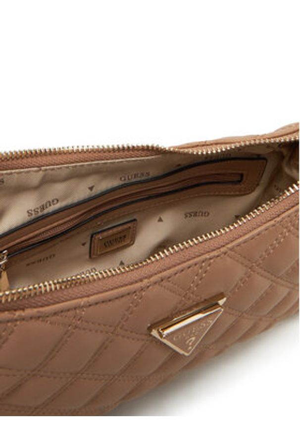 Guess Torebka HWQG87 48130 Beżowy. Kolor: beżowy. Materiał: skórzane