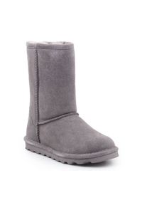 Bearpaw - Buty zimowe BearPaw 1962W W Gray Fog 051 szare. Kolor: szary. Materiał: materiał, wełna, skóra. Szerokość cholewki: normalna. Sezon: zima. Styl: klasyczny #4