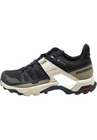 salomon - Buty trekkingowe męskie Salomon X Ultra 4 Gtx. Zapięcie: sznurówki. Kolor: wielokolorowy, beżowy. Materiał: materiał, tkanina, syntetyk. Szerokość cholewki: normalna