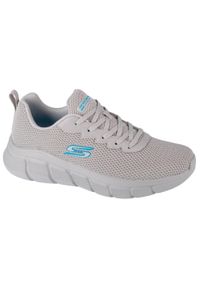 skechers - Buty do chodzenia męskie Skechers 118106LTGY. Zapięcie: sznurówki. Kolor: wielokolorowy, szary. Materiał: materiał, syntetyk, tkanina. Szerokość cholewki: normalna. Sport: turystyka piesza