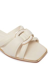 Aldo Klapki Yesenia 13623199 Biały. Kolor: biały. Materiał: skóra #5