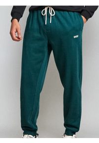 Sinsay - Spodnie dresowe - zielony. Kolor: zielony. Materiał: dresówka #1