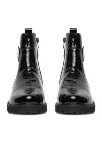 Remonte Botki D8684-03 Czarny. Kolor: czarny. Materiał: syntetyk, materiał #2
