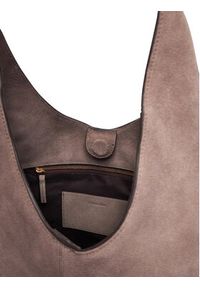 Calvin Klein Torebka Slouchy Suedelarge Shoulder Bag LV04F3690G Brązowy. Kolor: brązowy. Materiał: skórzane, zamszowe #2