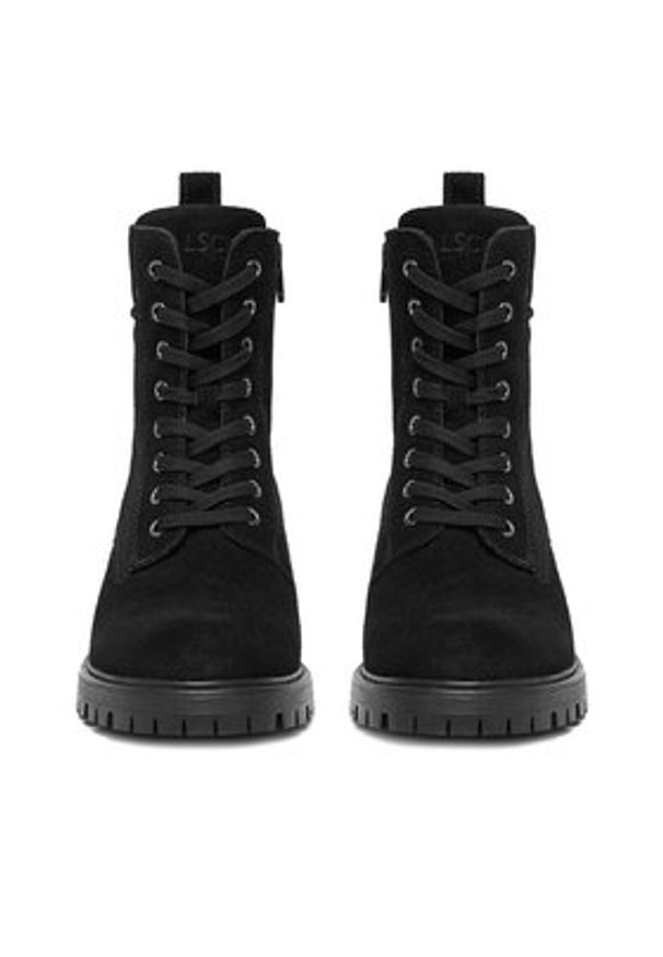 Lasocki Trzewiki CEO-WI16-D-466-05 Czarny. Kolor: czarny. Materiał: zamsz, skóra