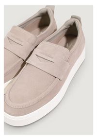 Armani Exchange Loafersy XM002632 AF19687 Z1030 Beżowy. Kolor: beżowy. Materiał: zamsz, skóra #2