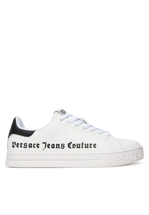 Versace Jeans Couture Sneakersy 80YA3SKC Biały. Kolor: biały. Materiał: skóra