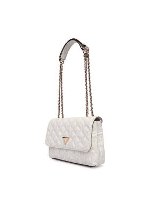 Guess Torebka Giully II HWKG96 73200 Biały. Kolor: biały. Materiał: skórzane