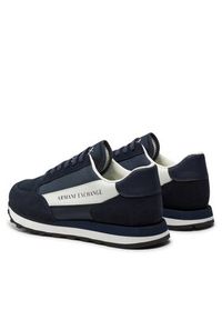 Armani Exchange Sneakersy XUX083 XV263 S531 Granatowy. Kolor: niebieski #6