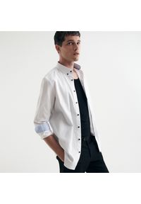 Reserved - Koszula slim fit - Biały. Kolor: biały #1