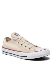 Converse Trampki Chuck Taylor All Star Ox 159485C Beżowy. Kolor: beżowy. Materiał: materiał #10