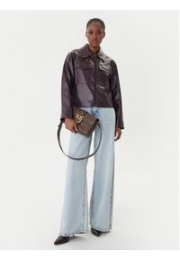 Pinko - PINKO Torebka Love One Mini Slouchy Fl 104524 A0QO Brązowy. Kolor: brązowy. Materiał: skórzane #4