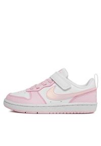 Nike Sneakersy Court Borough Low Recraft (PS) DV5457 105 Różowy. Kolor: różowy. Materiał: skóra. Model: Nike Court #3