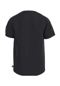 LEGO - Lego t-shirt bawełniany dziecięcy x Ninjago kolor czarny z nadrukiem. Kolor: czarny. Materiał: bawełna. Wzór: nadruk #3