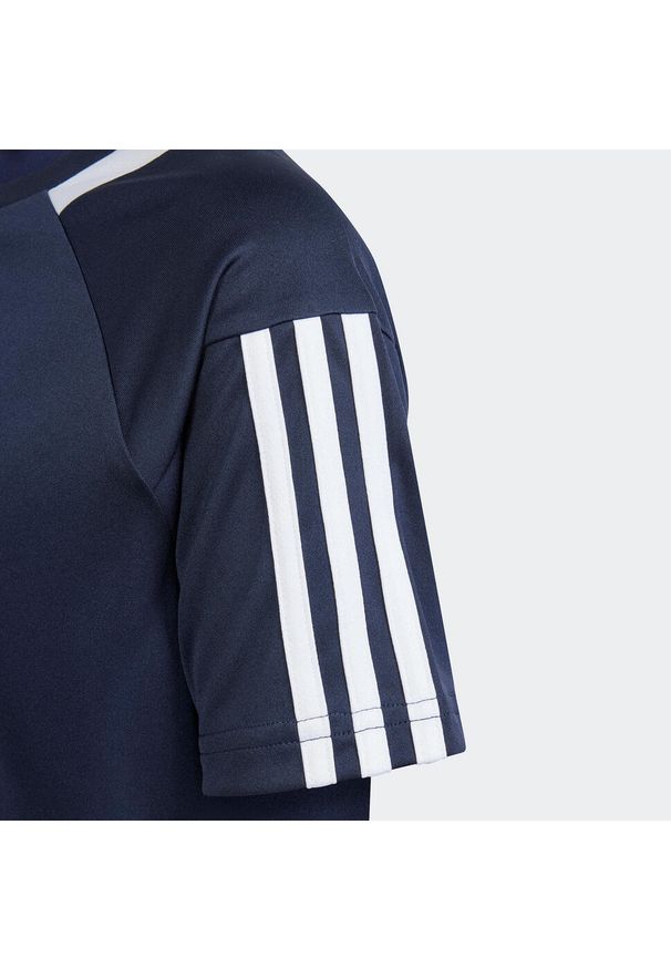 Adidas - Koszulka do piłki nożnej dla dzieci ADIDAS Sereno. Kolor: niebieski. Sport: piłka nożna