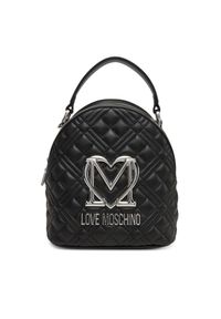 Love Moschino - Plecak LOVE MOSCHINO. Kolor: czarny