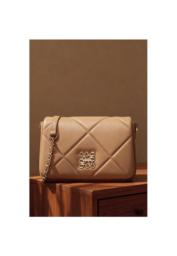 Torebka Nine West. Kolor: beżowy