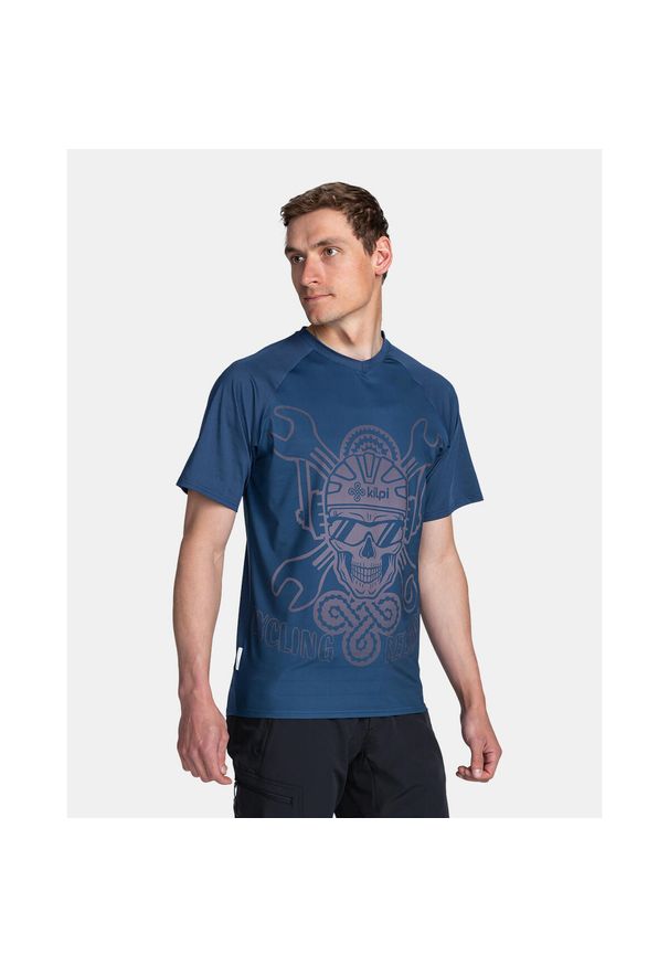 Męska koszulka techniczna MTB Kilpi REMIDO-M. Kolor: niebieski