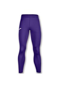 Legginsy do biegania długie męskie Joma Brama academy. Kolor: fioletowy. Sport: bieganie