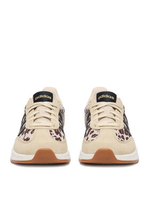 Adidas - adidas Sneakersy CEO-RUN 70s 2.0 KK3394 Beżowy. Kolor: beżowy. Materiał: skóra, zamsz. Sport: bieganie