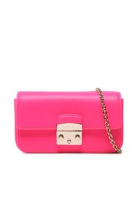 Furla Torebka Metropolis WE00446-BX1724-2025S-1-007-20-CN-E Różowy. Kolor: różowy. Materiał: skórzane