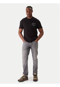 Tommy Jeans T-Shirt Sign Spray DM0DM22319 Czarny Regular Fit. Kolor: czarny. Materiał: bawełna #3