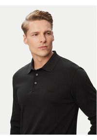 Calvin Klein Polo Supima LV04LH240G Czarny Slim Fit. Typ kołnierza: polo. Kolor: czarny. Materiał: bawełna #4