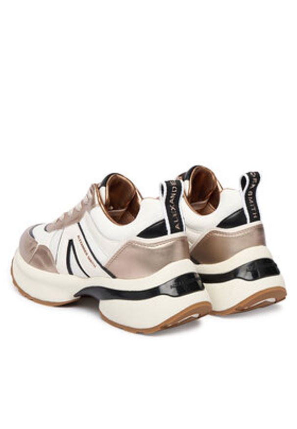 Alexander Smith Sneakersy Victoria ASBCVIW-1175-PLB Złoty. Kolor: złoty. Materiał: skóra