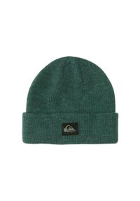 Czapka zimowa męska Quiksilver beanie. Kolor: zielony. Materiał: akryl. Sezon: zima