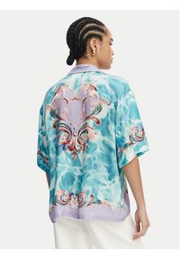 Versace Jeans Couture Koszula 80HAL2P9 NS829 Kolorowy Regular Fit. Materiał: wiskoza. Wzór: kolorowy #4