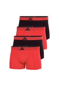 Adidas - Bokserki Active Flex Cotton Body 4 pak. Kolor: wielokolorowy. Materiał: bawełna, elastan