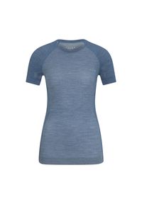 Koszulka damska Falke Wool-Tech Light. Kolor: niebieski #1