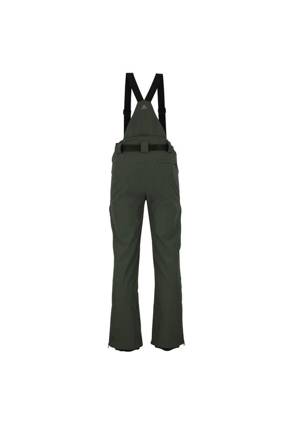 PEAK MOUNTAIN - Spodnie narciarskie softshell Peak Mountain Candalo. Kolor: zielony. Materiał: softshell. Sezon: zima. Sport: narciarstwo