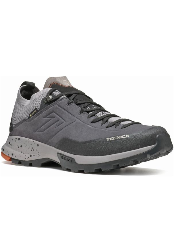 TECNICA - Buty trekkingowe męskie Tecnica Forge Hike Gtx. Kolor: pomarańczowy, szary, wielokolorowy. Materiał: syntetyk, materiał. Szerokość cholewki: normalna. Sport: turystyka piesza