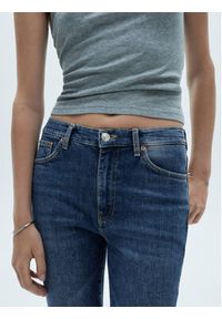 mango - Mango Jeansy Claudia 77045661 Granatowy Skinny Fit. Kolor: niebieski #9