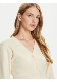 Vero Moda Kardigan Saba 10334777 Beżowy Regular Fit. Kolor: beżowy. Materiał: syntetyk #3