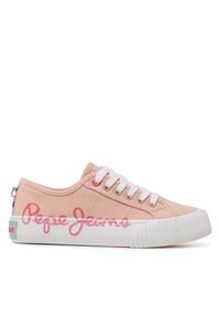 Pepe Jeans Sneakersy Ottis Log G PGS30577 Różowy. Kolor: różowy. Materiał: materiał #6