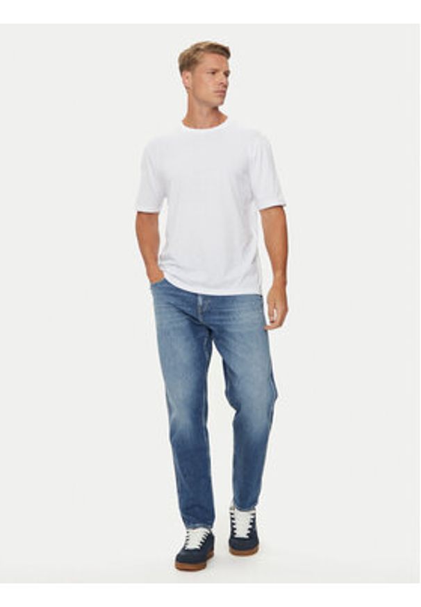 Jack & Jones Komplet 3 t-shirtów Under 12248076 Biały Standard Fit. Kolor: biały. Materiał: syntetyk, bawełna