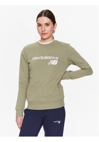 New Balance Bluza Classic Core WT03811 Zielony Relaxed Fit. Kolor: zielony. Materiał: bawełna