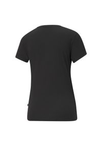 Koszulka fitness damska Puma ESS Small Logo Tee. Kolor: czarny. Materiał: bawełna. Sport: fitness