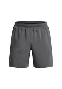 Szorty Under Armour Launch 7". Kolor: szary, czarny, wielokolorowy. Sport: bieganie #1