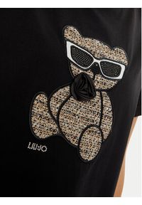 Liu Jo T-Shirt WF4411 J5904 Czarny Regular Fit. Kolor: czarny. Materiał: bawełna #5