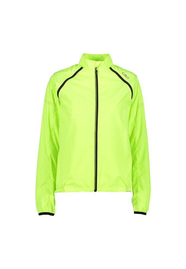 Wodoodporna kurtka z odpinanymi rękawami dla kobiet CMP. Kolor: żółty. Materiał: softshell. Sport: turystyka piesza