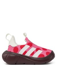 Adidas - Sneakersy adidas. Kolor: różowy. Wzór: motyw z bajki #1