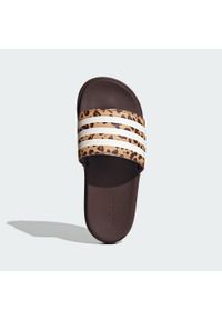 Adidas - adilette Platform Slides. Kolor: biały, wielokolorowy, beżowy, brązowy. Obcas: na platformie