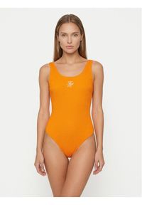 TOMMY HILFIGER - Tommy Hilfiger Strój kąpielowy UW0UW06522 Pomarańczowy. Kolor: pomarańczowy. Materiał: syntetyk #1