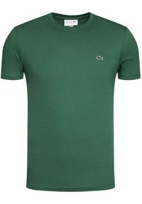 Lacoste T-Shirt TH2038 Zielony Regular Fit. Kolor: zielony. Materiał: bawełna #3