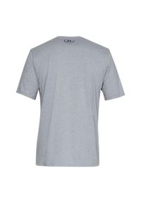 Under Armour - T-shirt Męski Logo Sportstyle. Kolor: szary. Sport: turystyka piesza