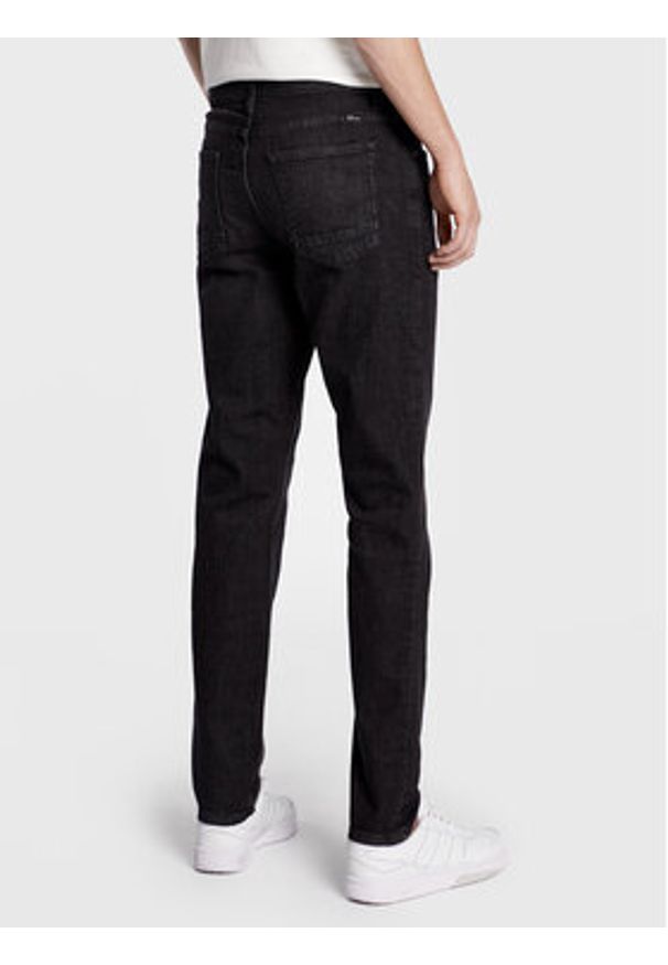 Blend Jeansy Jet 20712999 Czarny Slim Fit. Kolor: czarny