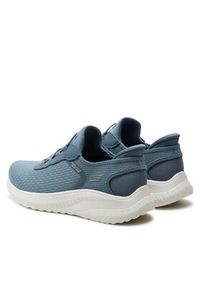 skechers - Skechers Sneakersy Bobs Squad Chaos-In Color 117504/SLT Niebieski. Kolor: niebieski. Materiał: mesh, materiał